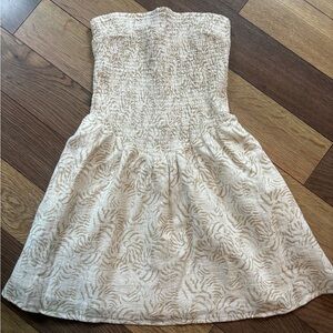 Target Cream and tan sundress